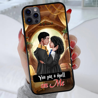 Kissing Wizard Phone Case Personalized Gifts For Couple 04HUDT300724PA