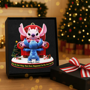 Personalized Gifts For Christmas, Funny Couple Acrylic Ornament 05ohta220925