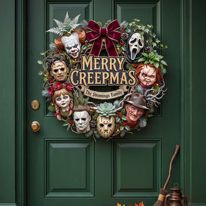 Creepy Christmas Acrylic Sign - Personalized Gifts For Family 05patn110826