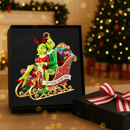 Personalized Gifts For Couple Christmas Ornament 03pgta150925