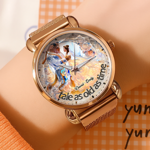 Couple Mesh Strap Quartz Watch - Personalized Gifts For Couple 04TGPU170725