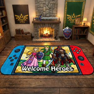 Gaming Console Custom Shape Doormat - Gifts For Game Lover Doormat 03NAQN290126