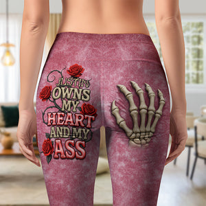 Skeleton Hand Personalized Funny Gifts For Her Leggings 03naqn020725
