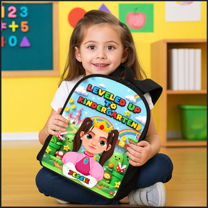 Leveled Up School Bag - Personalized Gifts For Kids 03nata290626
