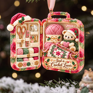 Handmade Craft Acrylic Ornament - Personalized Gifts For Crochet Lovers 01tota141026