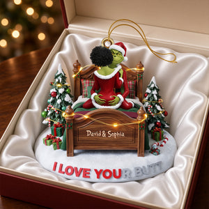 A Naughty Little Christmas Ornament - Personalized Gifts For Couple 02TOLU040926
