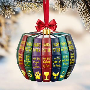 Book Series Acrylic Ornament - Christmas Gifts For Book Lover 04HYLU151125
