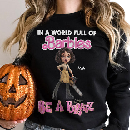 Slay Baddie Girl Shirt, Personalized Gifts For Horror Fans 02qhtn170925