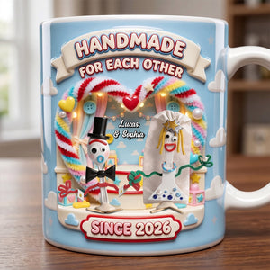 Lovely Couple Mug - Personalized Gifts For Couples 01totn290626-Homacus