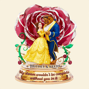 Romantic Couple Acrylic Light Box - Personalized Gifts For Couples 06kidt091225