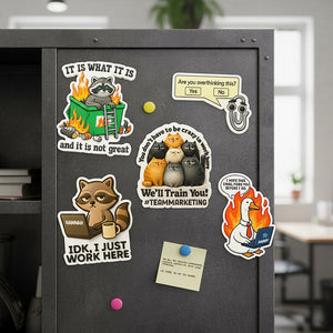 Personalized Gifts For Coworkers Acrylic Fridge Magnet 04hutn171125 - Fridge Magnet - GoDuckee