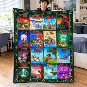 Adventure In Another Dimension Blanket - Personalized Gifts 02qhtn021026