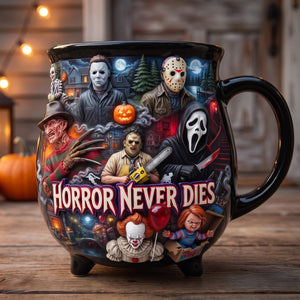Halloween Villain Ceramic Cauldron Mug - Personalized Gifts For Halloween Cauldron Mug 04TYQN180826