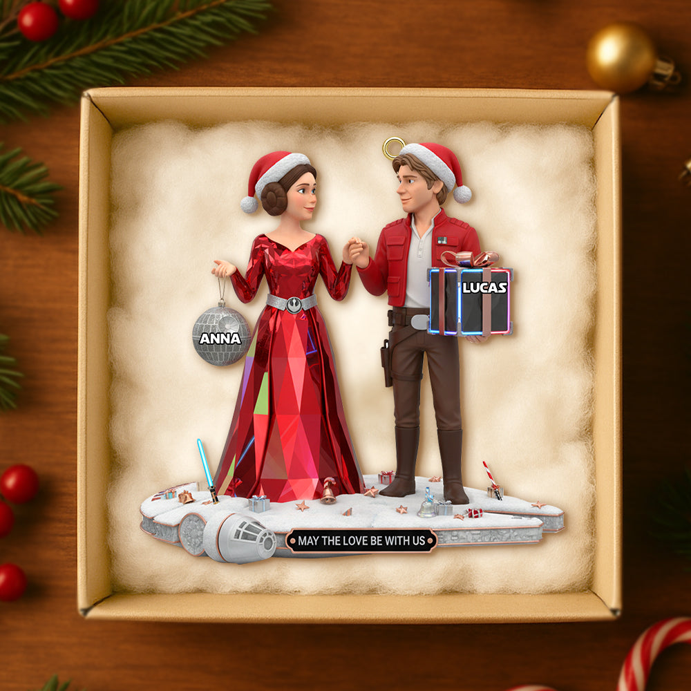Personalized Gifts For Couple Christmas Ornament 05ohtn071025