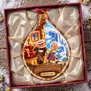 You Are My Greatest Adventure Christmas Ornament - Personalized Gifts For Couple 04hata131026