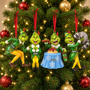 Mischievous Christmas Character Ornament - Personalized Gifts 04HUTN131026