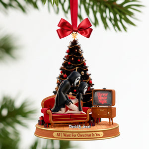 Cheeky Couple Acrylic Ornament - Personalized Gifts For Couples 06OHLU181125