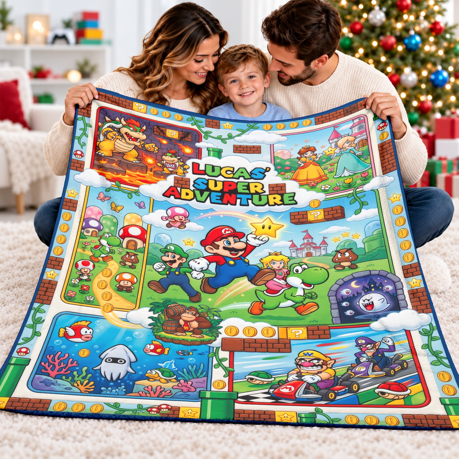 Adventure In Another Dimension Blanket - Personalized Gifts 04ttqn071026