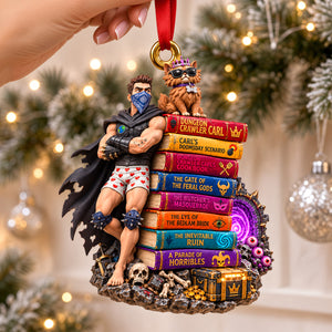 Intergalactic Reality Mystery Survivor Ornament - Personalized Christmas Gifts 04nadh250926