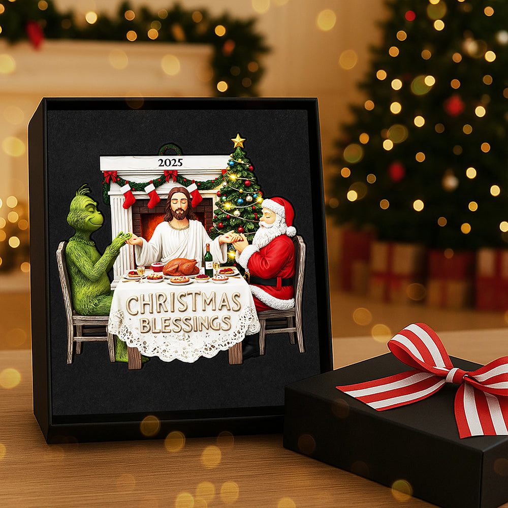 Personalized Gifts For Christians Christmas Ornament 02qhta190925-Homacus