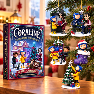 Whimsical Christmas - Behind the Secret Door Gothic Advent Calendar Blind Box - Personalized Christmas Gifts 06tyqn271026