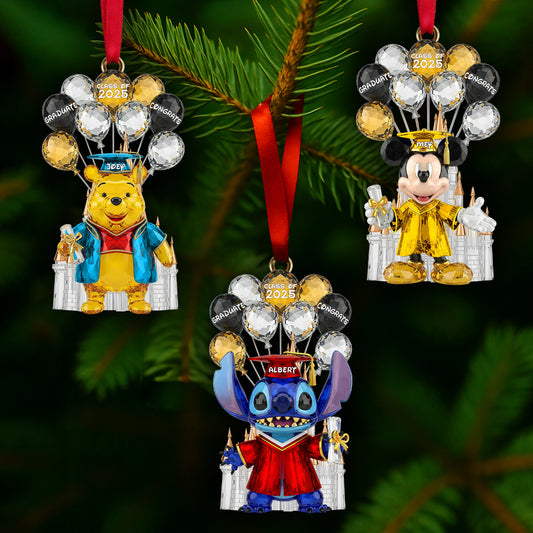 Dream Big Graduation Ornament - Personalized Christmas Gifts For Graduates 02NALU200925