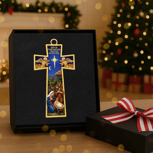 Gifts For Jesus Lover, Jesus Christmas Acrylic Ornament 01hyta171025