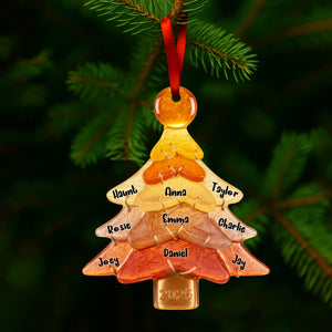 Family Tree Ornament - Personalized Gifts For Family 05tglu151025-Homacus