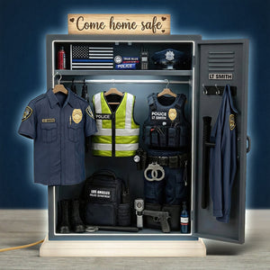 Police Personal Locker Light Box, Personalized Gifts For Police Office, Sheriff, Detective,... 01qhqn221225