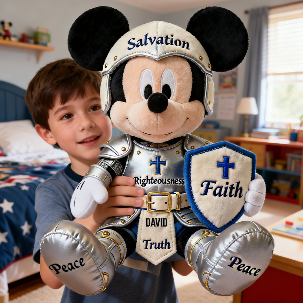 Personalized Gifts For Christian Knights Shaped Pillow 03natn301225