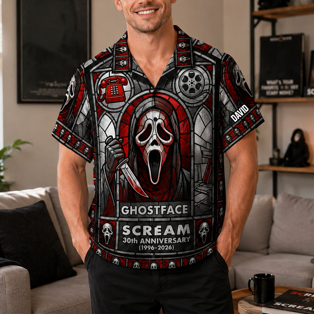 Terrifying Call Hawaiian Shirt - Personalized Gifts For Horror Lovers 05qhdh060826