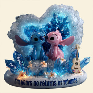 Cute Couple Acrylic Plaque - Personalized Gifts For Couples 02tgdt011225
