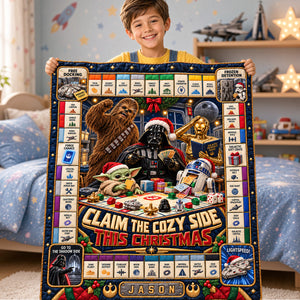 Space Adventure Blanket - Personalized Christmas Gifts 05hadh011026-Homacus