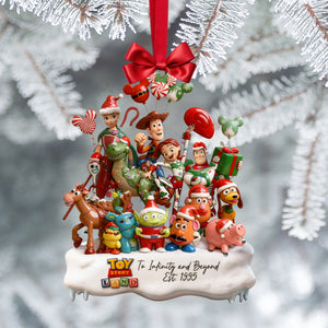 Cute Toy Gang Anniversary Ornament - Christmas Gifts For Movie Fans 02QHLU141025