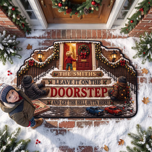 Funny Christmas Doormat - Personalized Christmas Gifts For Family 07hadh280826