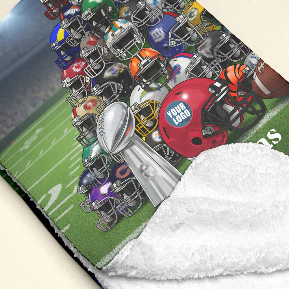 Touchdown Season Blanket Personalized Gifts For Fans 06HUDT071025