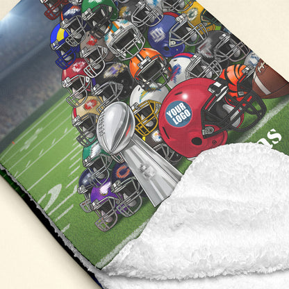 Touchdown Season Blanket Personalized Gifts For Fans 06HUDT071025