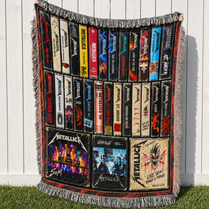 Metallica Series Blanket - Personalized Gifts For Music Lovers 05huqn241026