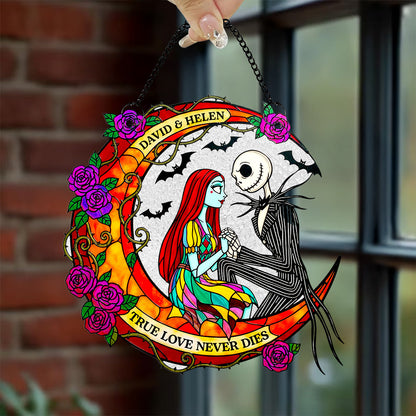 True Love Suncatcher Ornament Personalized Gifts For Couple 04HUDT120825