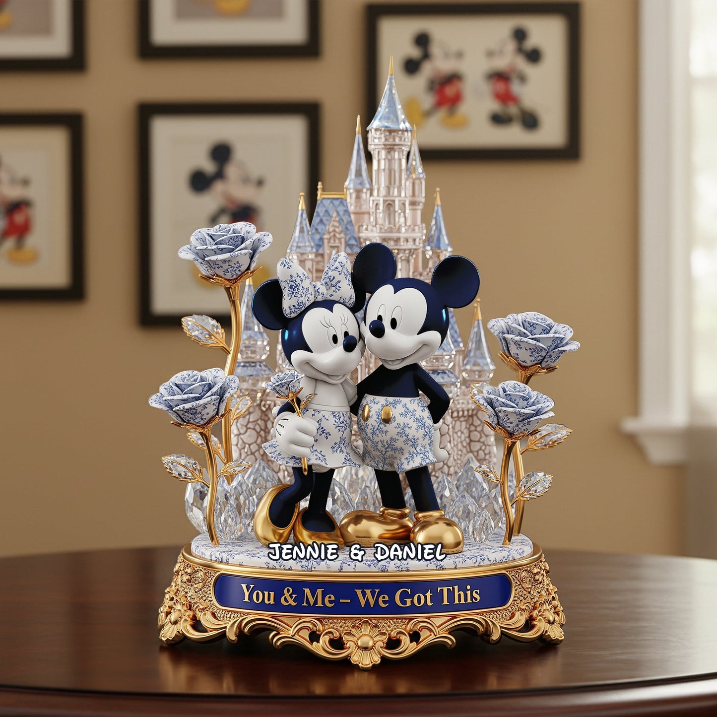 Castle Of Love Ornament - Personalized Christmas Gifts For Couples 04PGLU190925