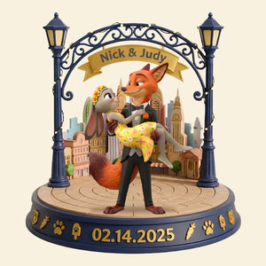 Romantic Couple Light Box Personalized Gifts For Couple 08TODT271125