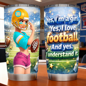 Cheer Energy Girl Tumbler - Personalized Gift For Sport Lovers 04HULU130126