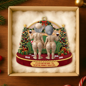 Personalized Gifts For Couple Christmas Ornament 01natn230925