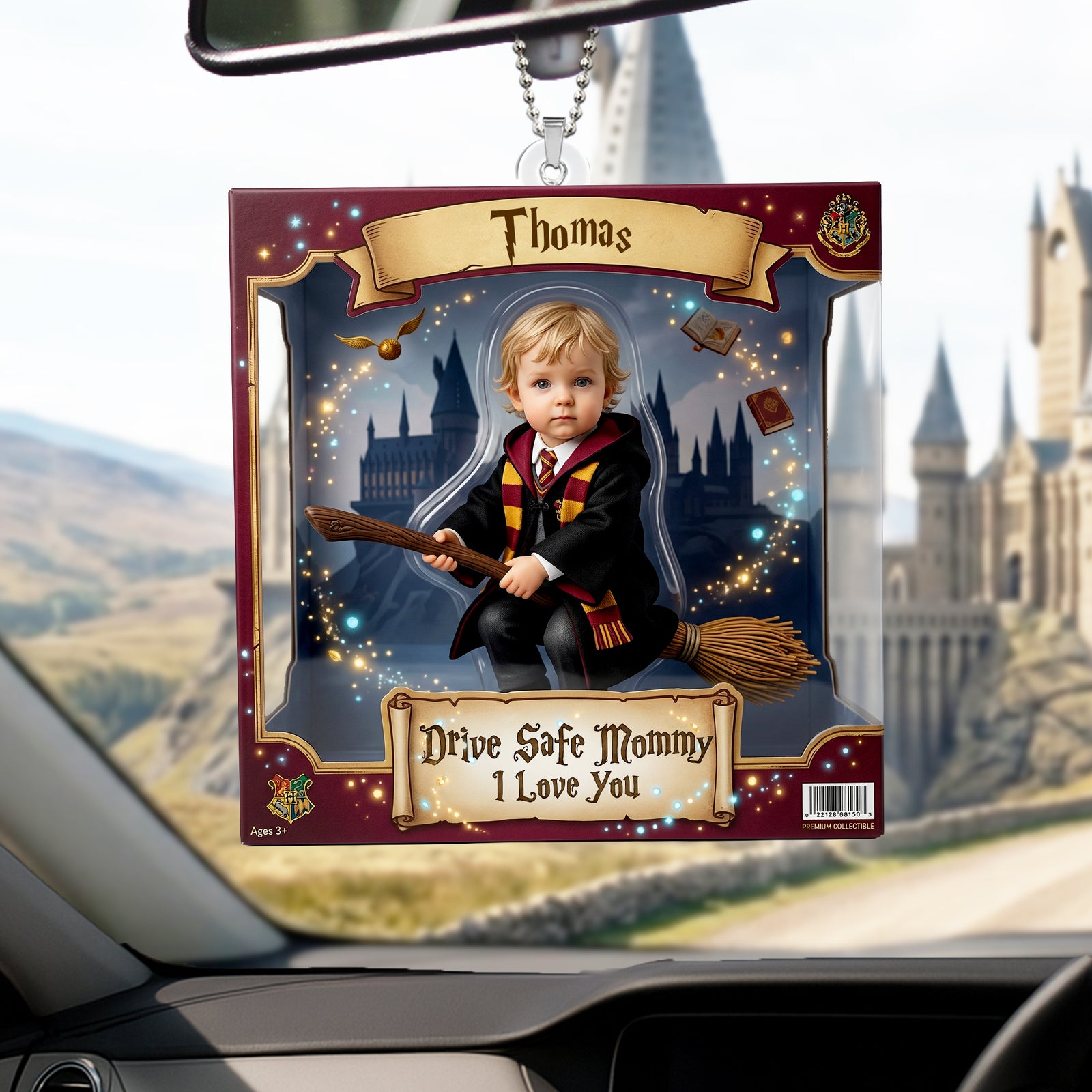 Little Star Car Hanging Ornament - Custom Photo Gift For Mom 02NALU110426