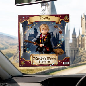 Little Star Car Hanging Ornament - Custom Photo Gift For Mom 02NALU110426