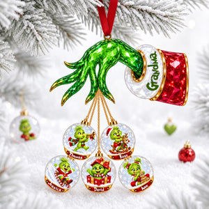 Furry Mischief Family Acrylic Ornament - Personalized Christmas Gifts For Family 07tylu290926