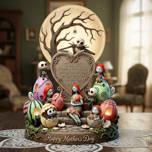 Gothic Family Easter Acrylic Plaque - Personalized Gifts For Mother's Day 02PATA130326