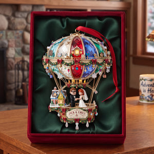 Couple Wedding Acrylic Ornament, Personalized Gifts For Couple 04HALU010926