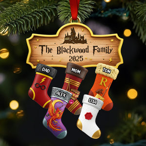 Christmas Stockings Ornament Personalized Gifts For Family 03HUDT251025
