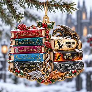 Enchanted Fantasy Books Acrylic Ornament - Personalized Gifts For Book Lovers 06NAQN300926